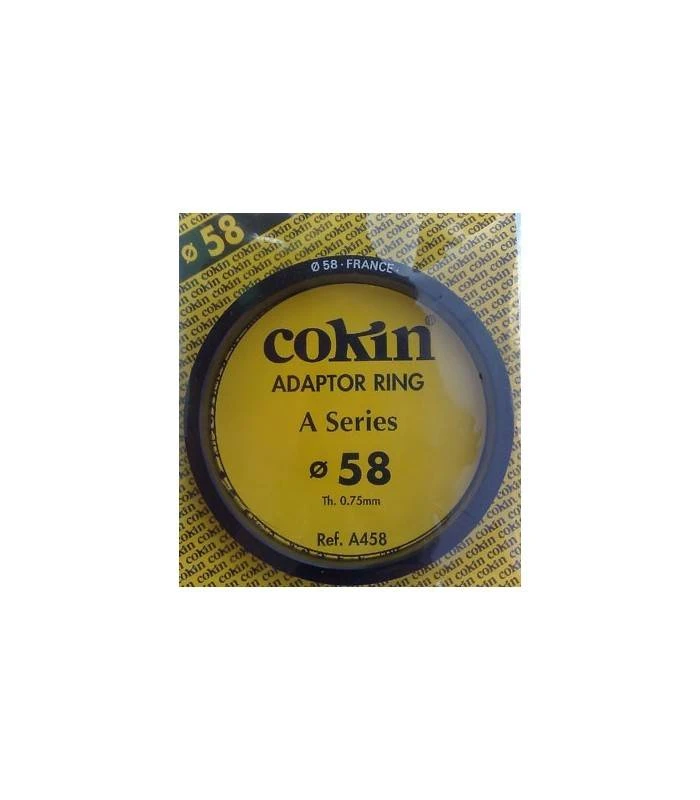 COKIN ANILLA ADAPTADOR SERIE A DE 58 MM. 3 COKIN ANILLA ADAPTADOR SERIE A DE 58 MM.