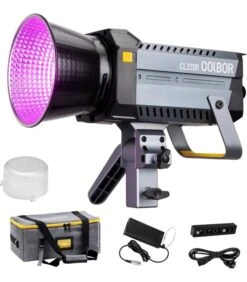 COLBOR FOCO LED RGB CL220R -Duke Fotografia colbor foco led rgb cl220r colbor 4