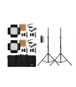 DORR KIT DE ESTUDIO LED DLP-1000 BICOLOR -Duke Fotografia dorr kit de estudio led dlp 1000 bicolor dorr 8