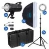 DORR SET DE ESTUDIO DFX-300 CON LS, SB-5070, BOLSA