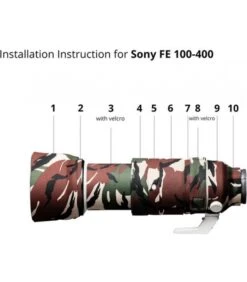 EASYCOVER CAMUFLAJE OAK FOREST PARA SONY FE 100-400 MM F4.5-5.6 GM OSS -Duke Fotografia easycover camuflaje oak forest para sony fe 100 400 mm f45 56 gm oss easycover 2