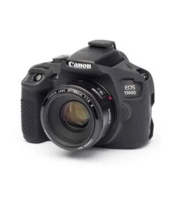 EASYCOVER FUNDA PROTECTORA PARA LA CANON EOS 1300D NEGRO -Duke Fotografia easycover funda protectora para la canon eos 1300d negro easycover 2