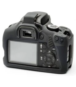 EASYCOVER FUNDA PROTECTORA PARA LA CANON EOS 4000D NEGRA (INCLUYE PROTECTOR DE PANTALLA LCD) -Duke Fotografia easycover funda protectora para la canon eos 4000d negra incluye protector de pantalla lcd easycover 3