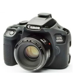 EASYCOVER FUNDA PROTECTORA PARA LA CANON EOS 4000D NEGRA (INCLUYE PROTECTOR DE PANTALLA LCD) -Duke Fotografia easycover funda protectora para la canon eos 4000d negra incluye protector de pantalla lcd easycover 4