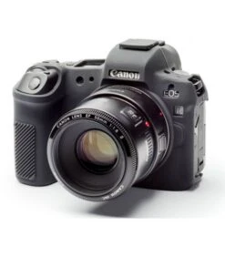 EASYCOVER FUNDA PROTECTORA PARA LA CANON EOS R NEGRO (INCLUYE PROTECTOR DE PANTALLA LCD)