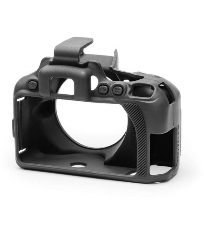 EASYCOVER FUNDA PROTECTORA PARA LA NIKON D3500 NEGRA (INCLUYE PROTECTOR DE PANTALLA LCD) 5 EASYCOVER FUNDA PROTECTORA PARA LA NIKON D3500 NEGRA (INCLUYE PROTECTOR DE PANTALLA LCD) - Imagen 3