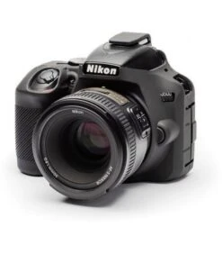 EASYCOVER FUNDA PROTECTORA PARA LA NIKON D3500 NEGRA (INCLUYE PROTECTOR DE PANTALLA LCD)