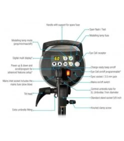 ELINCHROM FLASH COMPACTO D-LITE RX 4 -Duke Fotografia elinchrom flash compacto d lite rx 4 elinchrom 3