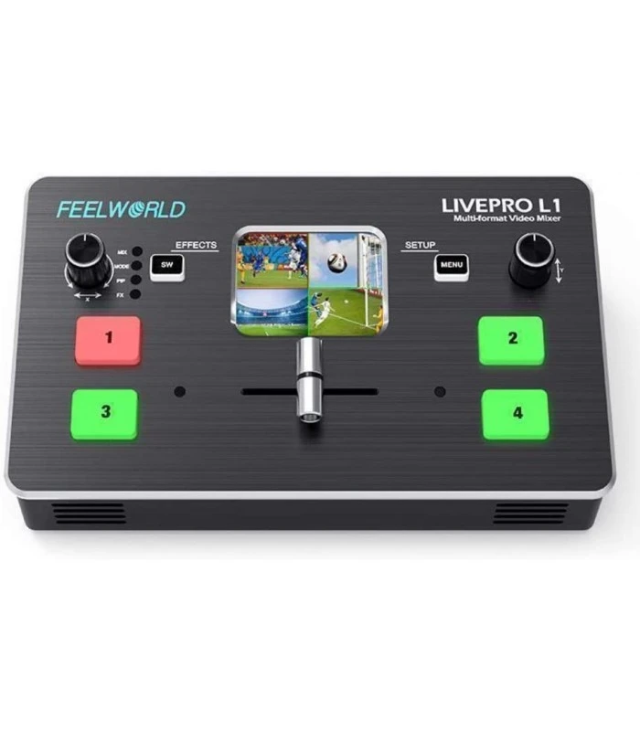 FEELWORLD MEZCLADOR LIVEPRO L1 4 FEELWORLD MEZCLADOR LIVEPRO L1 - Imagen 2