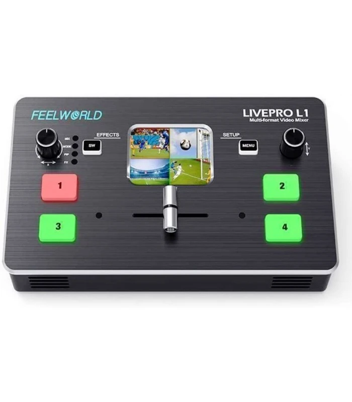 FEELWORLD MEZCLADOR LIVEPRO L1 8 FEELWORLD MEZCLADOR LIVEPRO L1 - Imagen 6