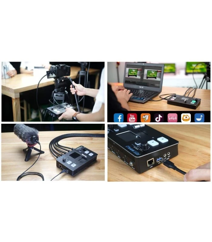 FEELWORLD MEZCLADOR LIVEPRO L1 3 FEELWORLD MEZCLADOR LIVEPRO L1