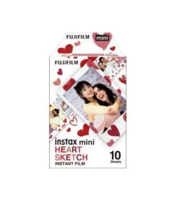 FUJIFILM PELICULA INSTAX MINI HEART SKETCH