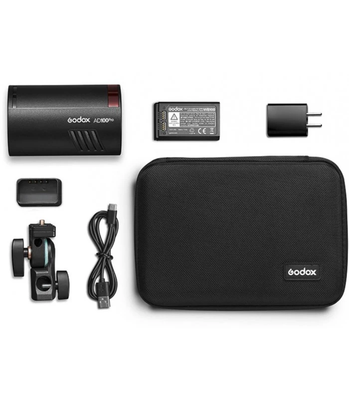 GODOX AD100PRO FLASH DE ESTUDIO 3 GODOX AD100PRO FLASH DE ESTUDIO