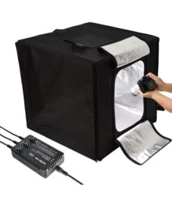 GODOX CUBELITE 60X60X60XCM CON 3 LUCES LED LST60 -Duke Fotografia godox cubelite 60x60x60xcm con 3 luces led lst60 godox 2