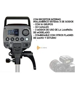 GODOX FLASH MS300 CON RECEPTOR X -Duke Fotografia godox flash ms300 con receptor x godox 2