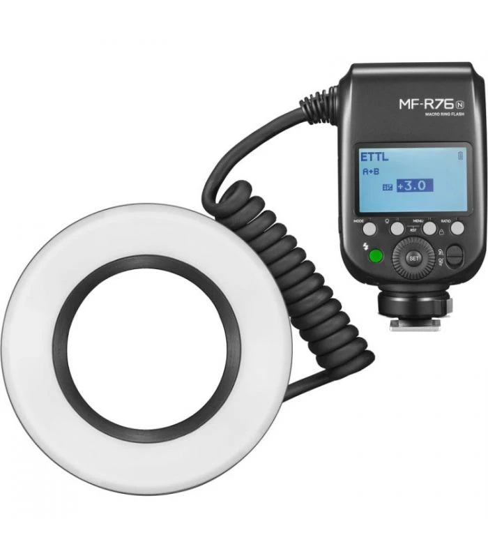 GODOX FLASH TTL MACRO RING PARA NIKON MF-R76N REF. 200045 4 GODOX FLASH TTL MACRO RING PARA NIKON MF-R76N REF. 200045 - Imagen 2