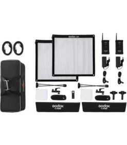 GODOX KIT FOCOS LED FLEXIBLE BICOLOR FL150S-K2 -Duke Fotografia godox kit focos led flexible bicolor fl150s k2 godox 2