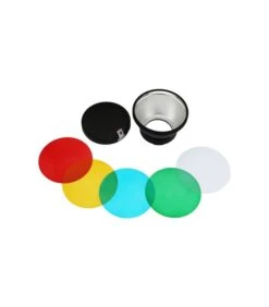 GODOX KIT REFLECTOR Y GELES COLORES AD-R14 PARA AD300PRO