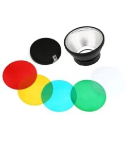 GODOX REFLECTOR AD-R14 Y GELES COLORES PARA AD300PRO -Duke Fotografia godox reflector ad r14 y geles colores para ad300pro godox 2