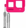 GOPRO SLEEVE(FUNDA) + LANYARD(CORREA) ACSST-011 - FUCSIA - HERO7 / 6/5 Y HERO 2018 -Duke Fotografia gopro sleevefunda lanyardcorrea acsst 011 fucsia hero7 6 5 y hero 2018 gopro