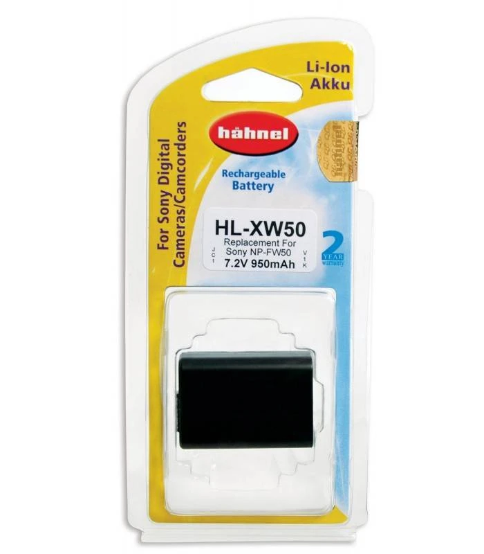 HAHNEL BATERIA HL-XW50 (SONY FW50) 4 HAHNEL BATERIA HL-XW50 (SONY FW50) - Imagen 2