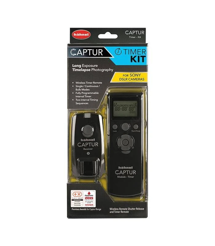 HAHNEL CAPTUR KIT TEMPORIZADOR SONY 4 HAHNEL CAPTUR KIT TEMPORIZADOR SONY - Imagen 2