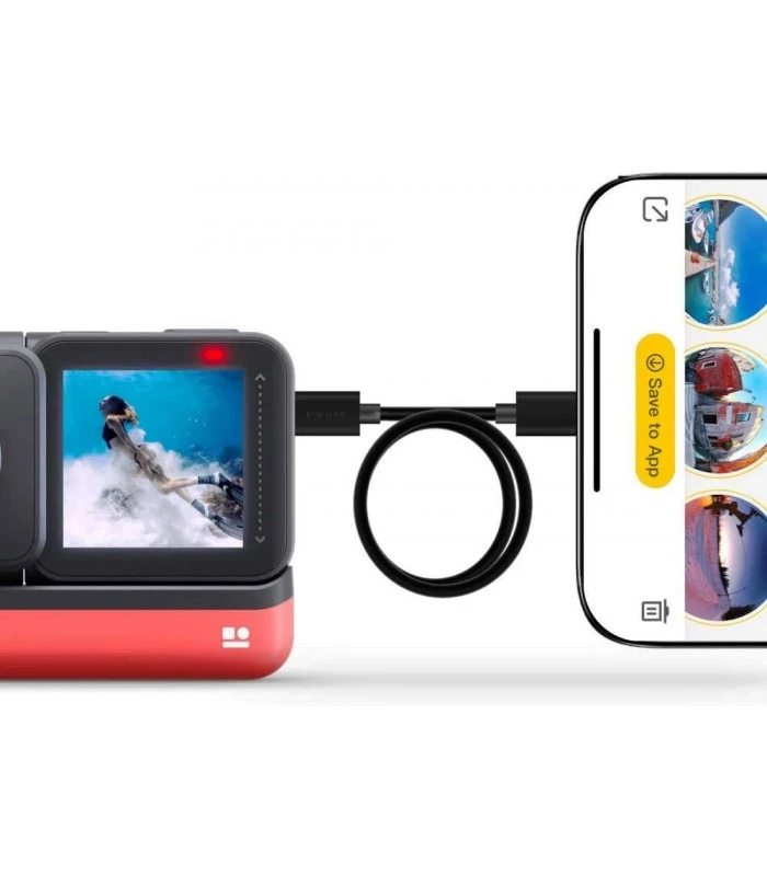 INSTA360 CABLE ONE R ANDROID LINK (MICRO USB/USB-C) 4 INSTA360 CABLE ONE R ANDROID LINK (MICRO USB/USB-C) - Imagen 2