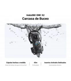 INSTA360 CARCASA DE BUCEO PARA ONE X2 -Duke Fotografia insta360 carcasa de buceo para one x2 insta360 3