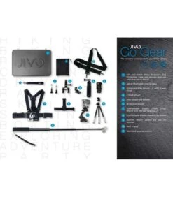 JIVO GO KIT MALETA PARA GOPRO Y ACTION CAMS (11 PIEZAS) -Duke Fotografia jivo go kit maleta para gopro y action cams 11 piezas dukefotografia 2