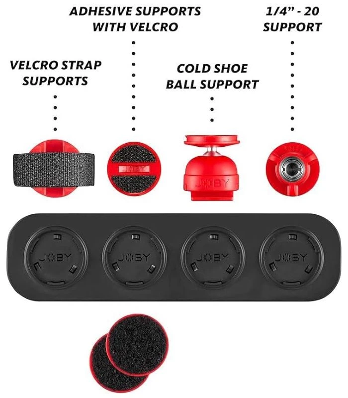 JOBY KIT MONTURAS PARA WAVO AIR 3 JOBY KIT MONTURAS PARA WAVO AIR