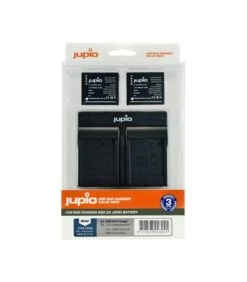 JUPIO CARGADOR DUAL USB + 2 BATERIAS DMW-BLG10 REF. CPA1006 -