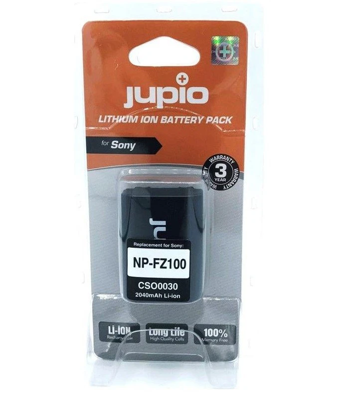 JUPIO SONY FZ100 BATERIA 2040mAh 3 JUPIO SONY FZ100 BATERIA 2040mAh