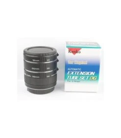 KENKO TUBO EXTENSION (3) CANON EOS EF/EFS DIGITAL -Duke Fotografia kenko tubo extension 3 canon eos ef efs digital kenko 3