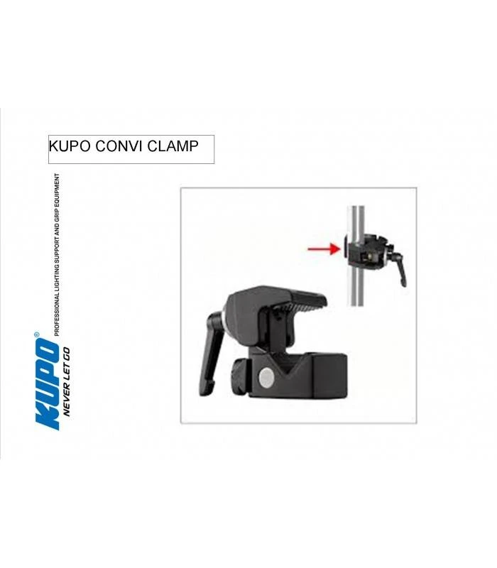 KUPO PINZA/ABRAZADERA CLAMP KCP710B (NEGRO) MANGO VARIABLE 6 KUPO PINZA/ABRAZADERA CLAMP KCP710B (NEGRO) MANGO VARIABLE - Imagen 4