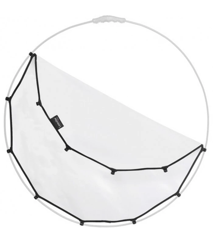 LASTOLITE TELA 82CM. HALO COMPACT PLATA/BLANCO DIFUSOR 2 PARADAS LL LR3303 4 LASTOLITE TELA 82CM. HALO COMPACT PLATA/BLANCO DIFUSOR 2 PARADAS LL LR3303 - Imagen 2