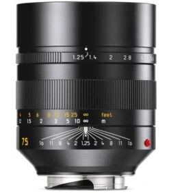 LEICA NOCTILUX-M 75 F/1.25 ASPH. NEGRA REF: 11676 -Duke Fotografia leica noctilux m 75 f 125 asph negra ref 11676 leica 3