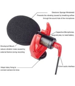 LENSGO LYM-DMM1 CARTOIDE MICROFONO -Duke Fotografia lensgo lym dmm1 cartoide microfono lensgo 3