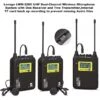 LENSGO MICROFONO SISTEMA WIRELESS 328C PRO 2TX+1 RX -Duke Fotografia lensgo microfono sistema wireless 328c pro 2tx 1 rx lensgo