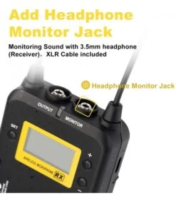 LENSGO MICROFONO SISTEMA WIRELESS 328C PRO 2TX+1 RX -Duke Fotografia lensgo microfono sistema wireless 328c pro 2tx 1 rx lensgo 4