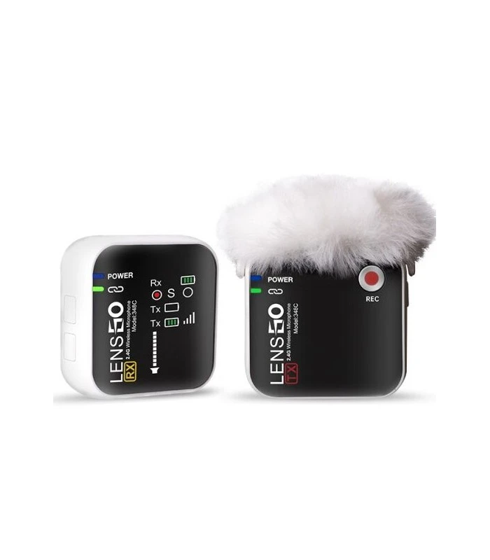 LENSGO MICROFONO WIRELESS 348C 2TX + TARJETA DE REGALO 4 LENSGO MICROFONO WIRELESS 348C 2TX + TARJETA DE REGALO - Imagen 2