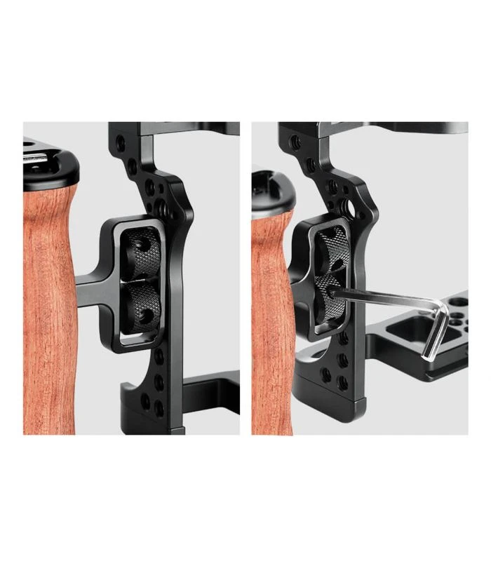 Leofoto Empuñadura CH-3 Con Anclaje Para Cámara Cage 4 Leofoto Empuñadura CH-3 Con Anclaje Para Cámara Cage - Imagen 2