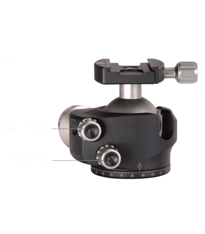 LEOFOTO LH-55 + QP-70 ROTULA CON ZAPATA 4 LEOFOTO LH-55 + QP-70 ROTULA CON ZAPATA - Imagen 2