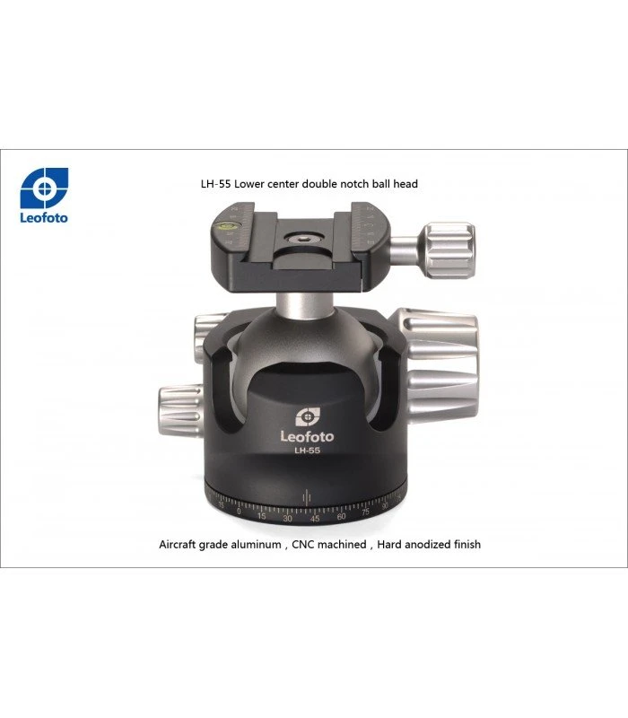 LEOFOTO LH-55 + QP-70 ROTULA CON ZAPATA 6 LEOFOTO LH-55 + QP-70 ROTULA CON ZAPATA - Imagen 4