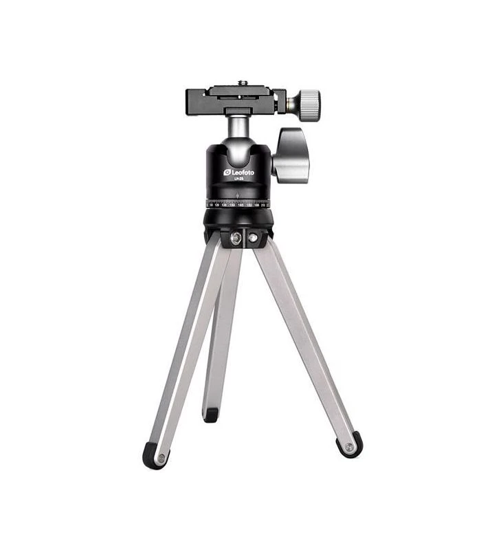 LEOFOTO POCKET MINI TRIPOD ALUMINIUM MT-01+ LH-25 4 LEOFOTO POCKET MINI TRIPOD ALUMINIUM MT-01+ LH-25 - Imagen 2