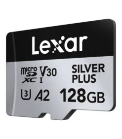 LEXAR MICRO SDXC SILVER PLUS UHS-1, 128GB V30 R205/W150MB/s