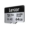 LEXAR MICRO SDXC SILVER PLUS UHS-1 64GB V30 R205/W100MB/s -Duke Fotografia lexar micro sdxc silver plus uhs 1 64gb v30 r205 w100mb s lexar