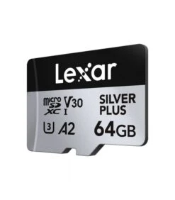 LEXAR MICRO SDXC SILVER PLUS UHS-1 64GB V30 R205/W100MB/s