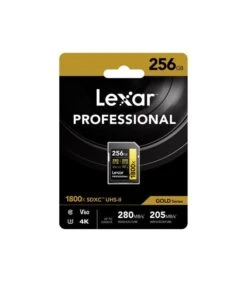 LEXAR TARJETA MEMORIA 256GB SDXC V60 1800X UHS-II 280MB/S