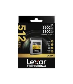LEXAR TARJETA MEMORIA CFEXPRESS 4.0 TIPO B GOLD 3600MB/s -Duke Fotografia lexar tarjeta memoria cfexpress 40 tipo b gold 3600mb s lexar 2
