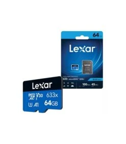 LEXAR TARJETA MICRO SD BLUE UHS-I 633X 64GB V30